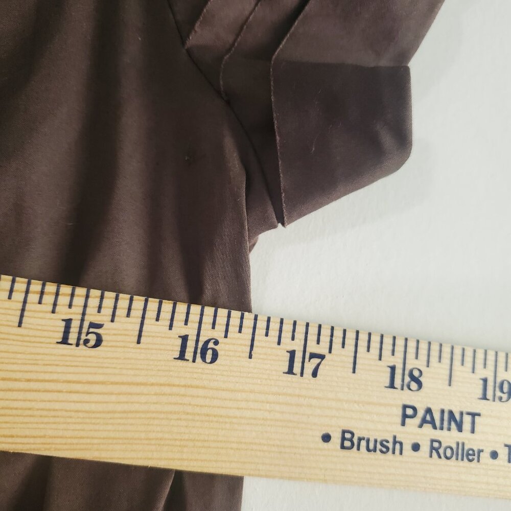 Taylor Women's Shift Dress 4 Chocolate Brown Vintage Y2K Grunge - Picture 9 of 10